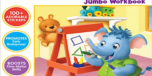 [ebook] read pdf Scholastic Toddler Jumbo Workbook Early Skills Ebook PDF primary image