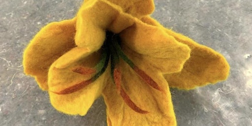 Hauptbild für Wet-Felt Flower Workshop