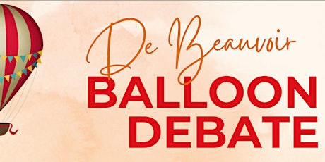 De Beauvoir Balloon Debate at De Beauvoir Block