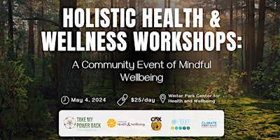 Imagem principal de Holistic Health and Wellness Workshops