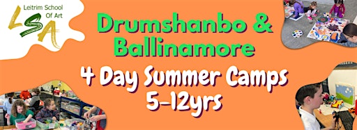 Imagen de colección para  4 DAY SUMMER CAMPS 2024 DRUMSHANBO AND BALLINAMORE