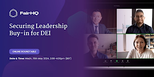 Imagem principal de Roundtable: Securing Leadership  Buy-in for DEI