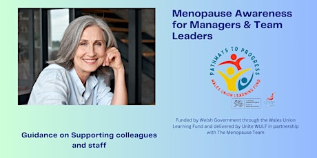 Primaire afbeelding van Unite Skills Academy - Menopause for Team Leaders and Managers