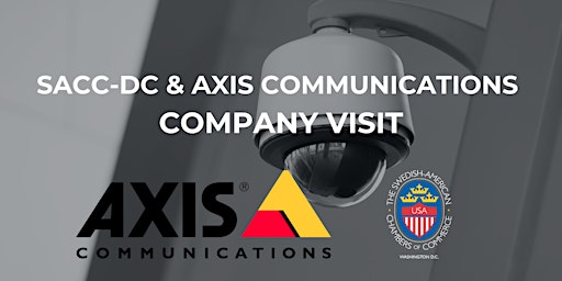Imagem principal do evento Company Visit at Axis Communications with SACC-DC