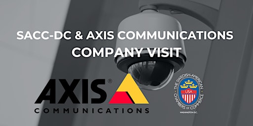 Company Visit at Axis Communications with SACC-DC primary image