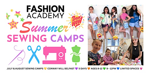 FASHION ACADEMY SUMMER SEWING CAMPS primary image