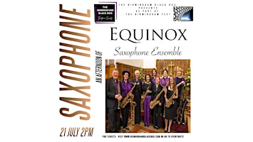 Imagem principal do evento Equinox Saxophone Ensemble