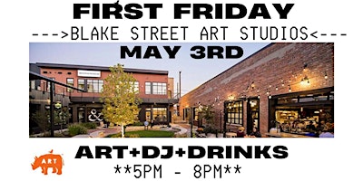 Blake Street Block Party - First Friday Art Walk RiNo primary image