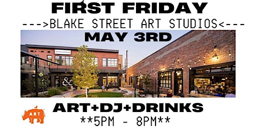 Blake Street Block Party - First Friday Art Walk RiNo primary image
