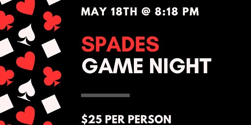Primaire afbeelding van Spades Game Night @ The Worlds First Mini Hip-Hop Museum