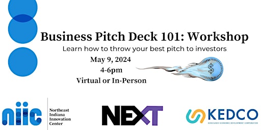 Workshop: Building a Business Pitch Deck 101 primary image