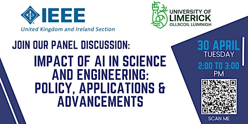 Imagem principal do evento Panel discussion on Impact of AI in Science and Engineering