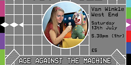 Imagem principal do evento Viv Gee: Age Against The Machine (Preview)