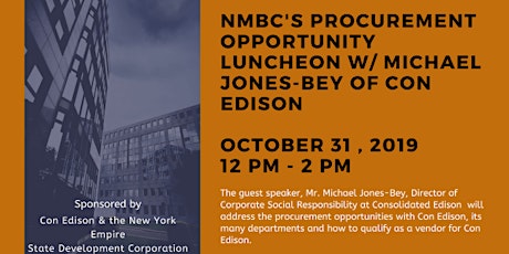 NMBC Fall Procurement Opportunity Luncheon primary image