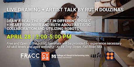 Engage with Art and Technology: Live Drawing and Artist Talk
