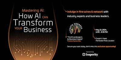 Imagem principal do evento Mastering AI: How AI Can Transform Your Business