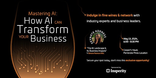 Imagem principal do evento Mastering AI: How AI Can Transform Your Business