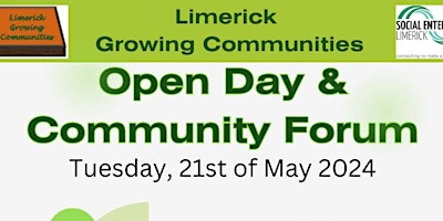 Immagine principale di Limerick Growing Communities Open Day and  Community Forum 