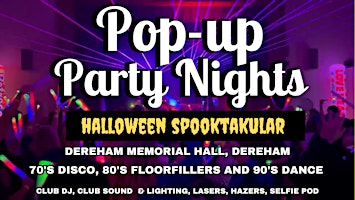 70s/80s/90s Party Night - Halloween Spooktakular - DEREHAM primary image