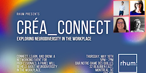 Imagem principal do evento CRÉA_CONNECT : exploring neurodiversity in the workplace