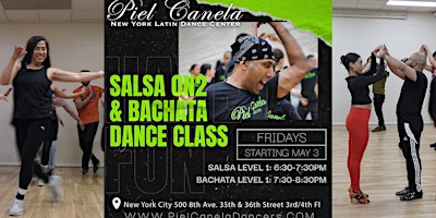 Immagine principale di Salsa On2 Dance Class, Level 1 Beginner 