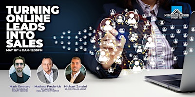 Hauptbild für Turning Online Leads Into Sales & Networking Event