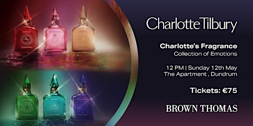 Imagem principal do evento Charlotte’s Fragrance Collection of Emotions