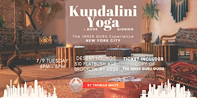 Image principale de Kundalini Yoga + Book Signing - The Inner Guru Guide Experience | Gaia Nomaya - Brooklyn, NY