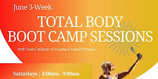 Imagen principal de June 2024 3-Week Total Body Boot Camp Training