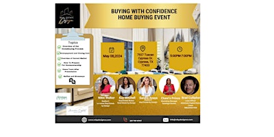 Image principale de Buying With Confidence Home-Buying Event