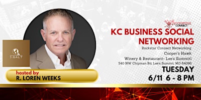 Primaire afbeelding van Free KC Business Social Rockstar Connect Networking Event (June, MO)