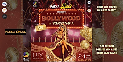 Imagem principal do evento PAKKA DESI Bollywood Techno Night