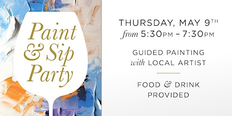 Paint & Sip Party in Tulsa