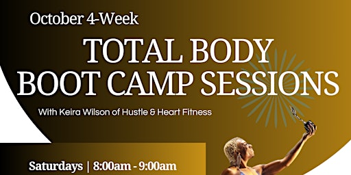 October 2024 4-Week Total Body Boot Camp Training primary image