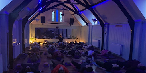 Imagem principal do evento Monthly Candlelit Yin and Restorative Yoga with Thai Yoga Massage