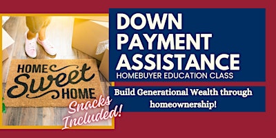 Down Payment Assistance Homebuyer Education Class  primärbild