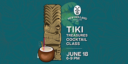 Imagem principal do evento Tiki Treasures Cocktail Class