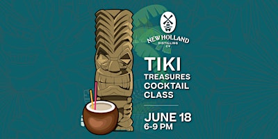 Imagem principal do evento Tiki Treasures Cocktail Class