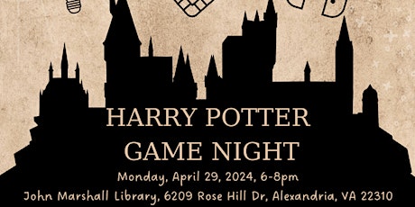 Harry Potter Game Night