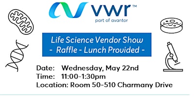 Hauptbild für Avantor-VWR University Research Park Spring 2024 Vendor Show