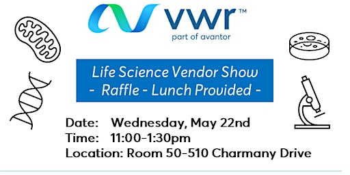 Imagem principal do evento Avantor-VWR University Research Park Spring 2024 Vendor Show