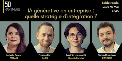 Image principale de “IA generative en entreprise : quelle stratégie d'intégration ?”