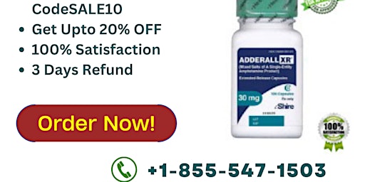 Image principale de Buying Adderall XR 20mg with Fantastic Rates, Fast Delivery 24x7
