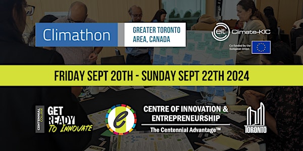 Climathon 2024 - Greater Toronto Area, Canada (September 20-22nd Weekend)