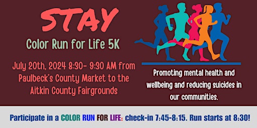 Imagem principal do evento STAY Color Run for Life