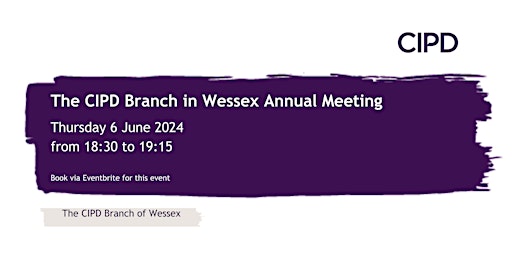 The CIPD Branch in Wessex  Annual Meeting primary image