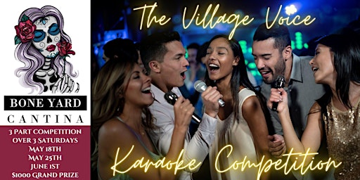 Imagem principal do evento The Village Voice Karaoke Competition