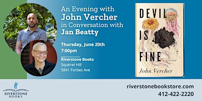 Author John Vercher in Conversation with Jan Beatty primary image