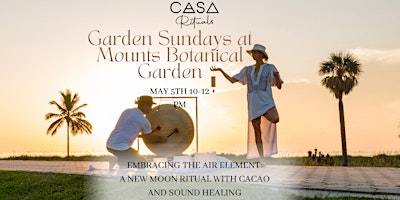 Embracing the Air Element: A New Moon Ritual with Cacao and Sound Healing primary image