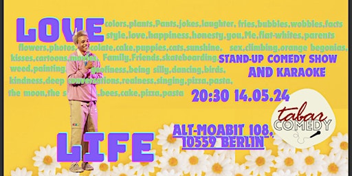Primaire afbeelding van Love Life English stand up comedy and karaoke